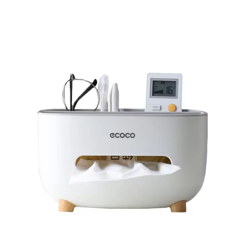 AuraHive Multi-Purpose Tissue Box & Remote Holder