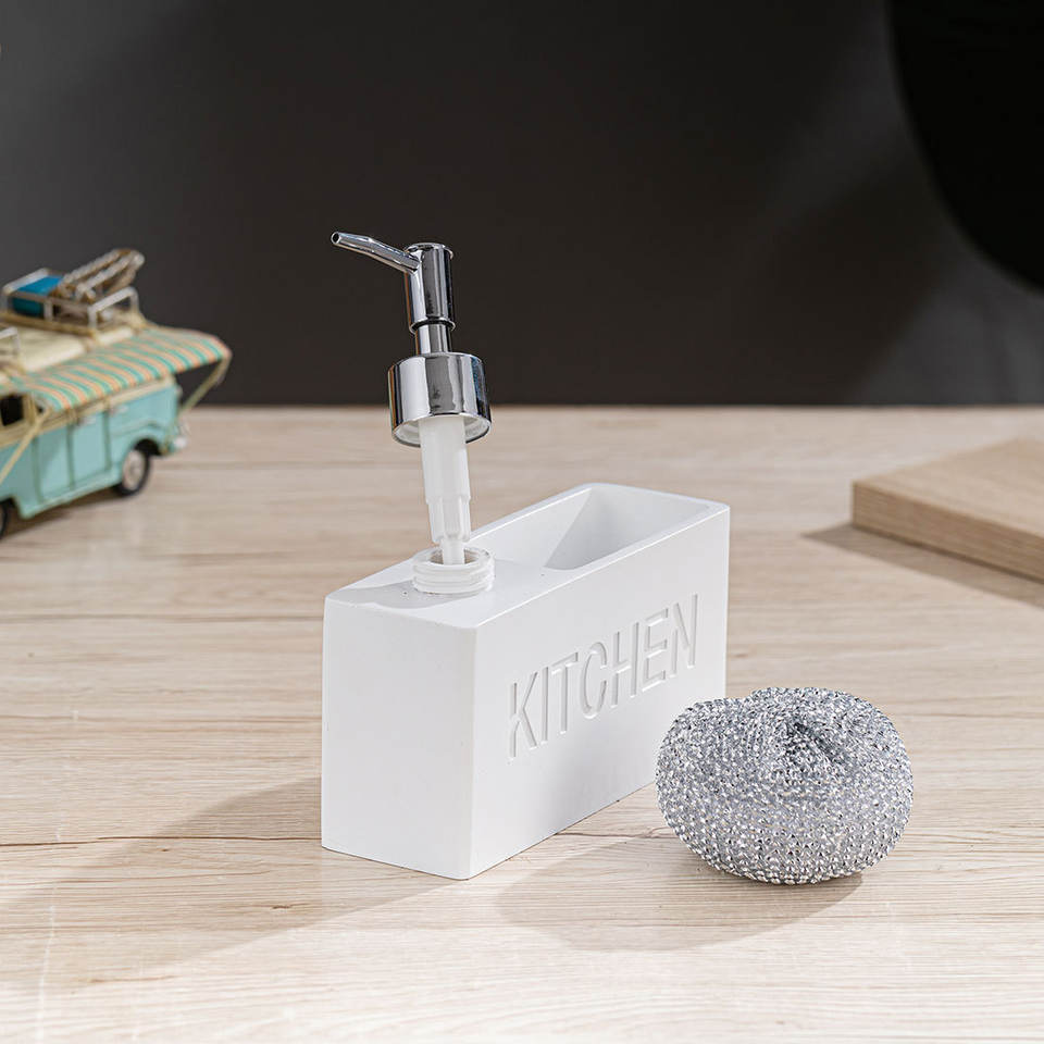 AuraHive Modern Brick Design Kitchen Liquid Soap Dispenser