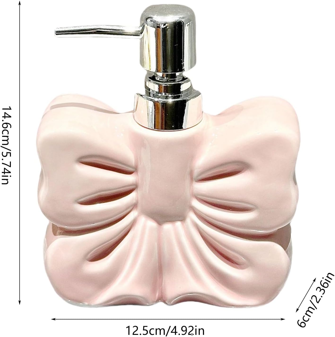 AuraHive Decorative Butterfly Lotion & Soap Dispenser