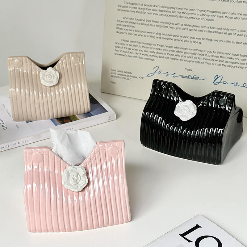 AuraHive Premium Handbag Design Tissue Box