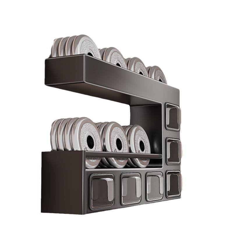 AuraHive Double Layer Spice Storage Shelf for Kitchen Organization