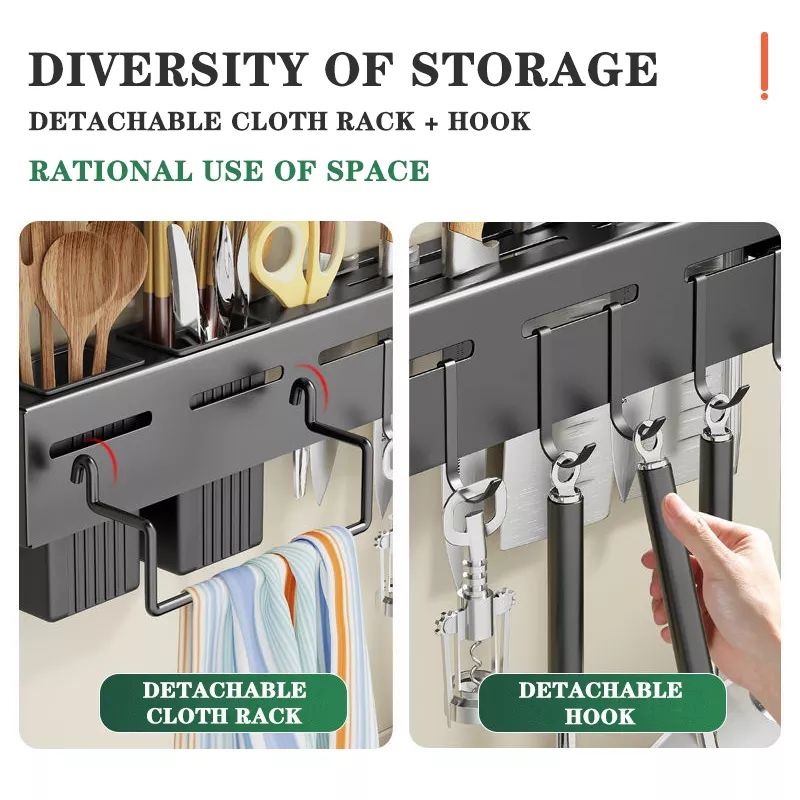 AuraHive Modern Knife and Spoon Holder