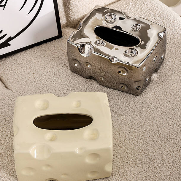 AuraHive Cheese Bar Style Tissue Box