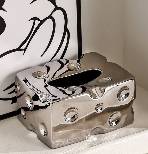AuraHive Cheese Bar Style Tissue Box