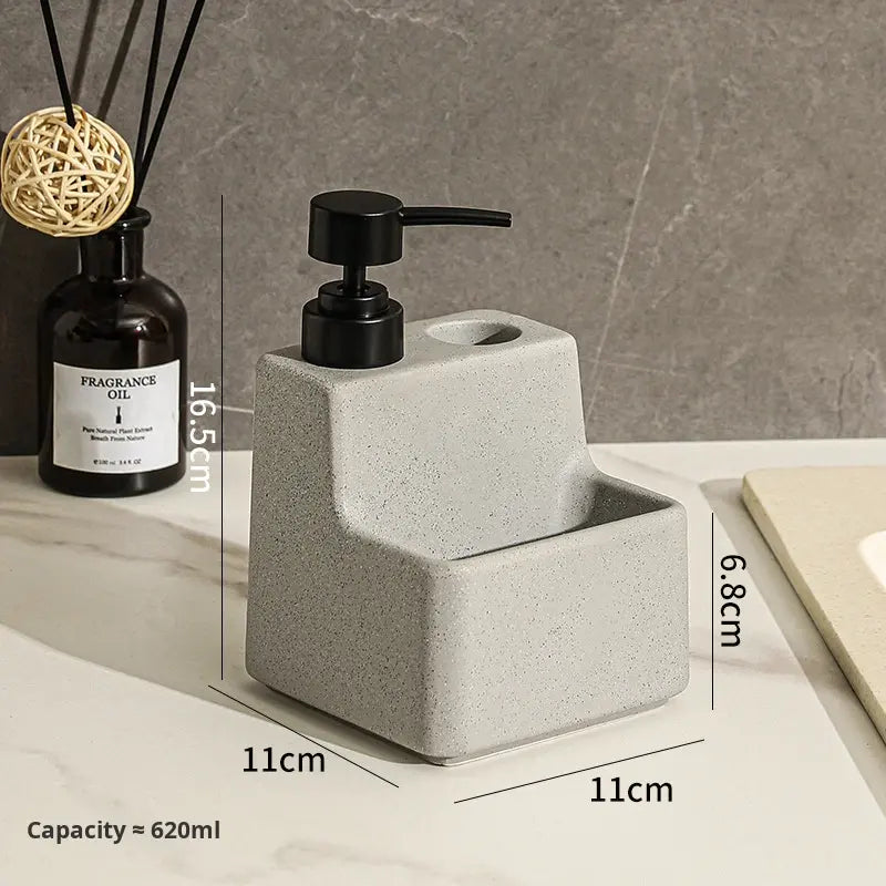 AuraHive Double Decker Kitchen Liquid Soap Dispenser