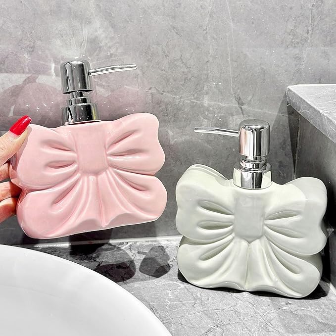 AuraHive Decorative Butterfly Lotion & Soap Dispenser