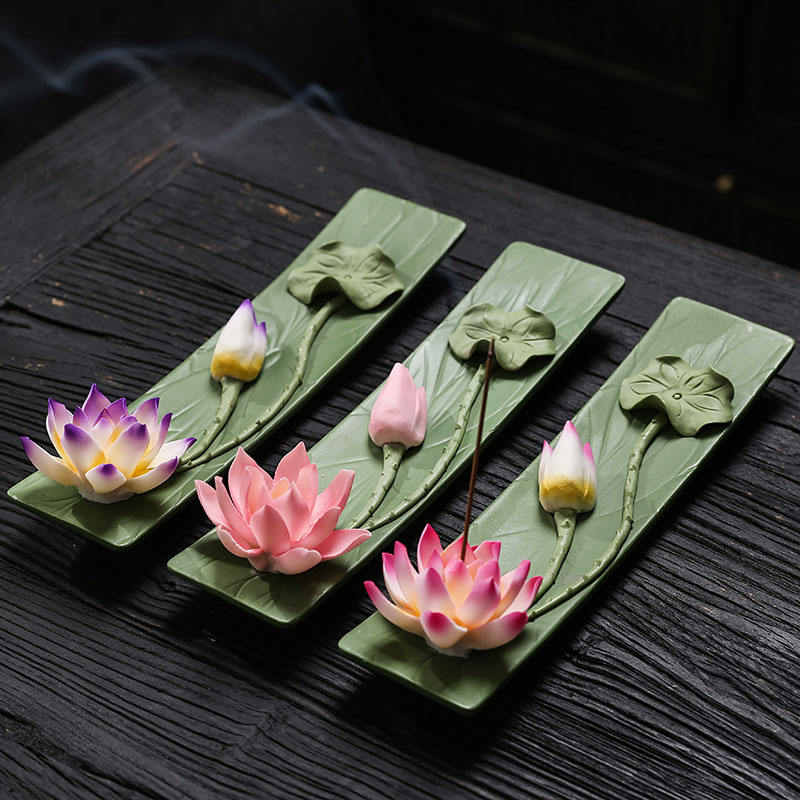 AuraHive Lotus Design Aroma Stick Plate