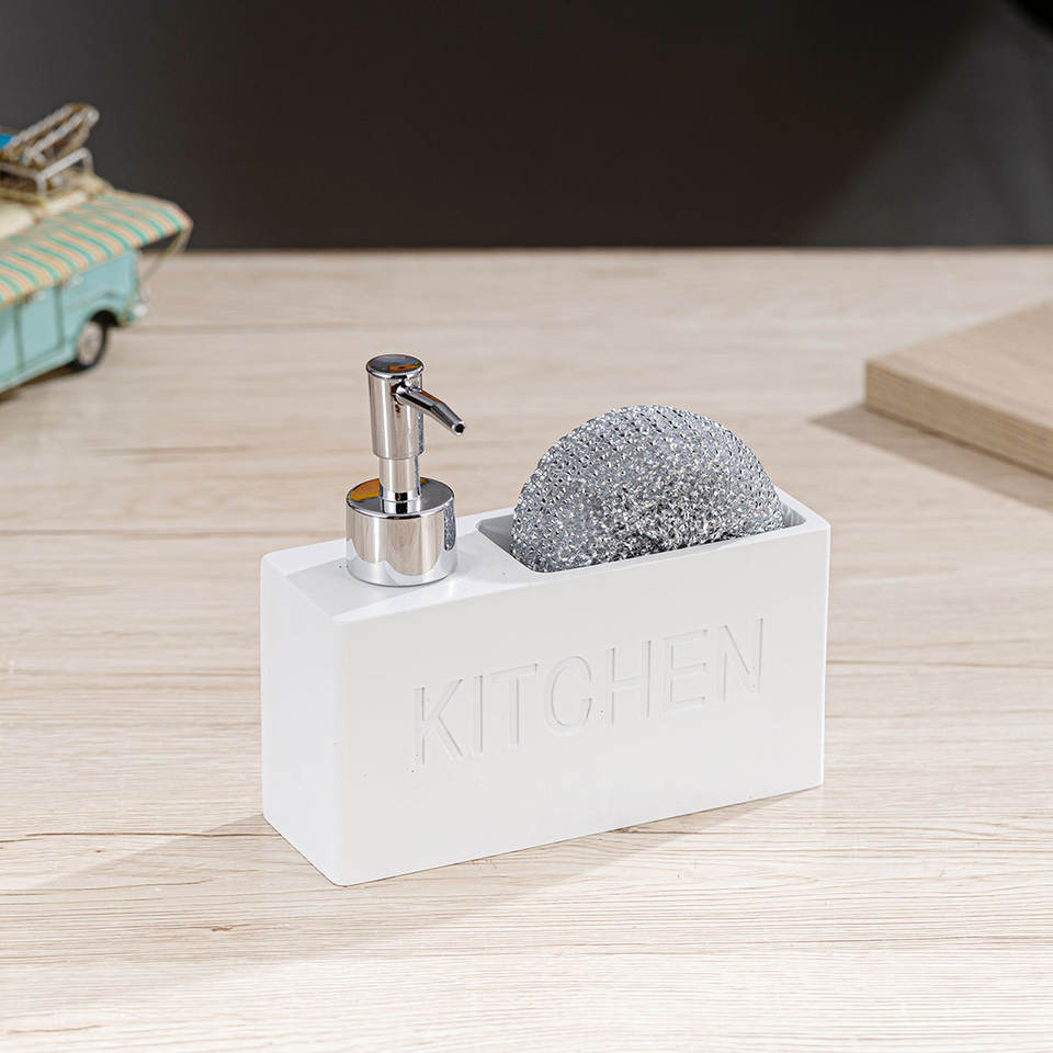 AuraHive Modern Brick Design Kitchen Liquid Soap Dispenser