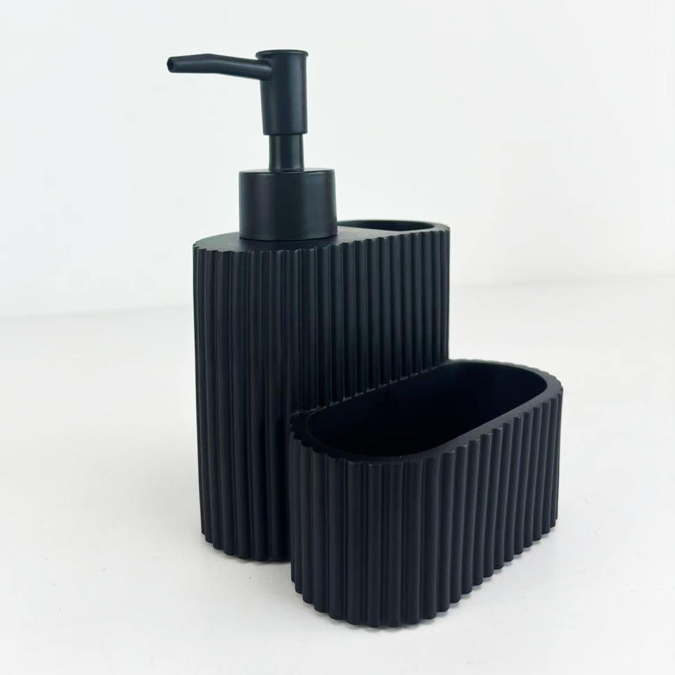 AuraHive Fountain Stone-Inspired Kitchen Liquid Soap & Sink Dispenser