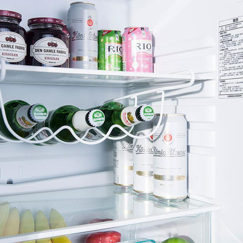 AuraHive Hanging Bottle Rack for Refrigerator