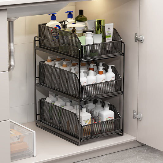 AuraHive 3-Tier Kitchen Puller Rack