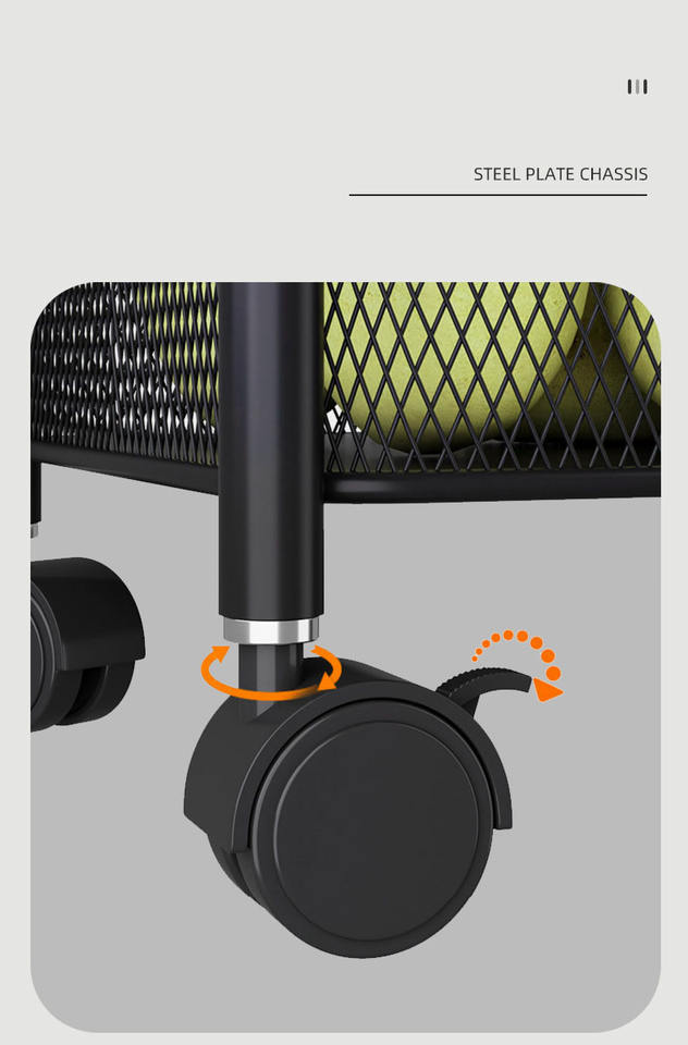 AuraHive 4-Layer Round Kitchen Organizer Rack