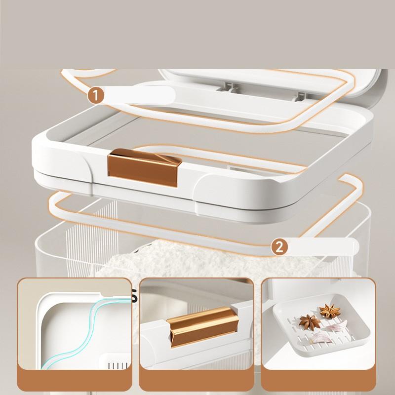 AuraHive Airtight Ascor Flour Container