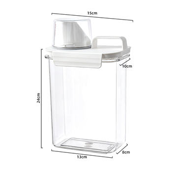 AuraHive Sealed Kitchen Grain Storage Tank