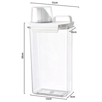 AuraHive Sealed Kitchen Grain Storage Tank