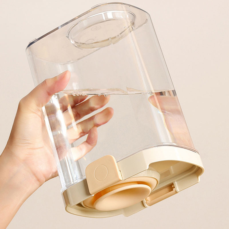 AuraHive Stretchable Silicone Nozzle Grain Storage Jar