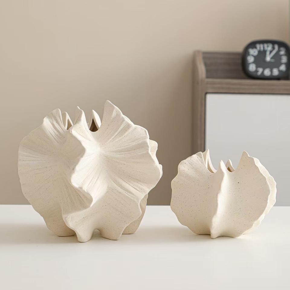 AuraHive Modern Sandish Decorative Vase