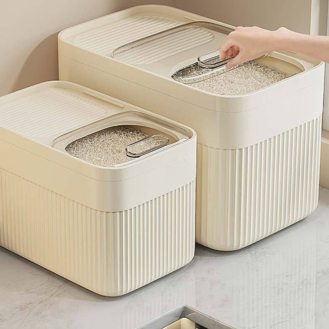 AuraHive Airtight Flour Storage Barrel