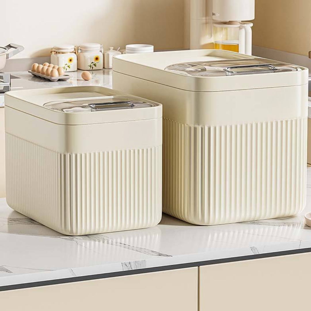 AuraHive Airtight Flour Storage Barrel